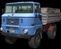 Скачать мод "IFA W50 kék" для игры Farming Simulator 2011