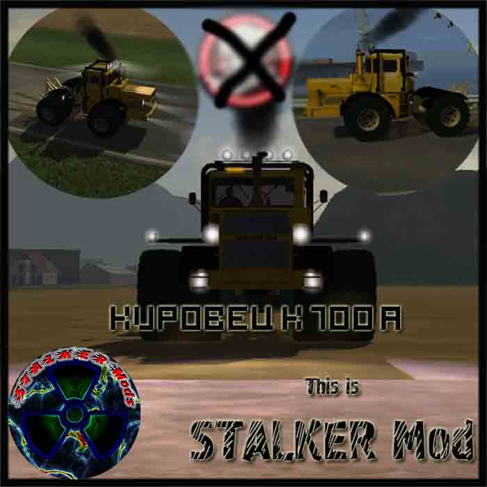 Скачать Мод "Кировец К 700А By STALKER" для Farming / Landwirtschafts Simulator 2011