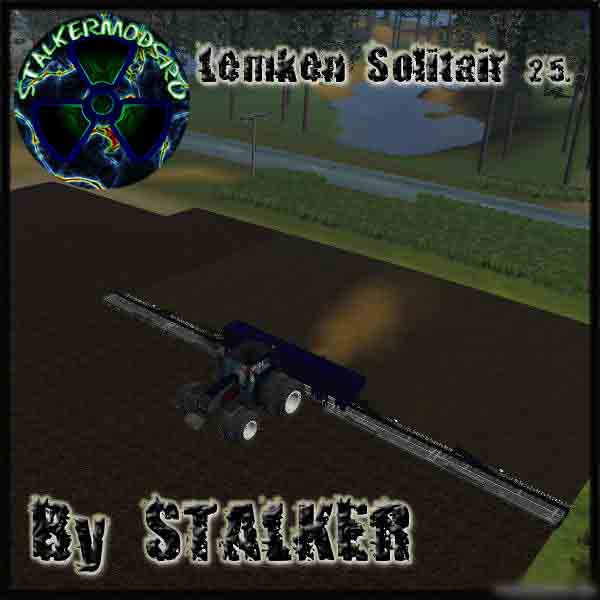 Скачать Мод "Lemken Solitair 25 By STALKER" для Farming / Landwirtschafts Simulator 2009