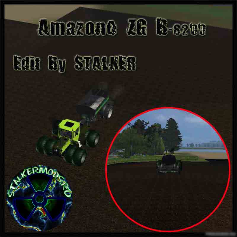Скачать Мод "Amazone ZG B-8200" для Farming / Landwirtschafts Simulator 2009