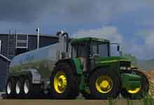 Скачать Мод "John Deere 7710 (Reflective)" для Farming / Landwirtschafts Simulator 2011