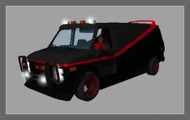 Скачать Мод "GMC Van A-team V1" для Farming / Landwirtschafts Simulator 2011