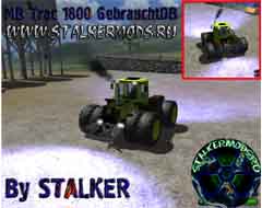 Скачать Мод "MB Trac 1800 GebrauchtDB by STALKER" для Farming / Landwirtschafts Simulator 2011