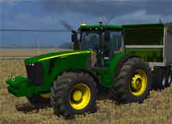 Скачать Мод "John Deere 8345R" для Farming / Landwirtschafts Simulator 2011