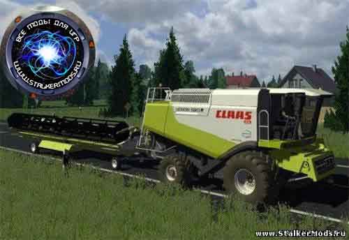 Скачать Мод "CLAAS Lexion 580R Pack (Washable)" для Farming / Landwirtschafts Simulator 2009