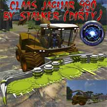 Мод "Claas Jaguar 980 by STALKER" для Farming / Landwirtschafts Simulator 2009