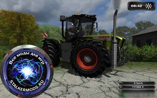 Скачать Мод "CLAAS Xerion 3800 v20" для Farming /Landwirtschafts Simulator 2011