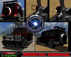 Мод "Mercedes-benz Geländewagen" для Farming / Landwirtschafts Simulator 2011