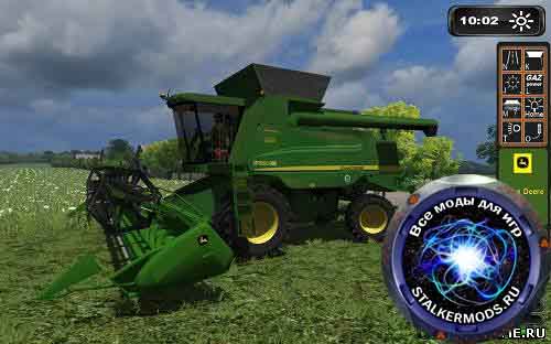 Скачать Мод "John Deere W650" для Farming / Landwirtschafts Simulator 2011