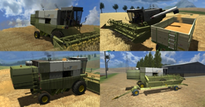 Скачать Мод "Fortschritt E517 Pack (New AP)" для Farming / Landwirtschafts Simulator 2011