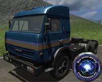 Скачать Мод "KamAZ 54115" для Farming / Landwirtschafts Simulator 2011