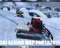 Скачать карту "Ski Region Map" для Farming/Landwirtschafts Simulator 2011